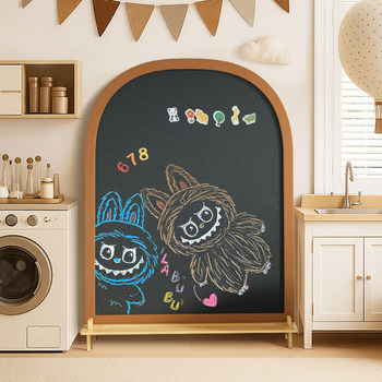 
Magnetic double-sided children's drawing board for home use
