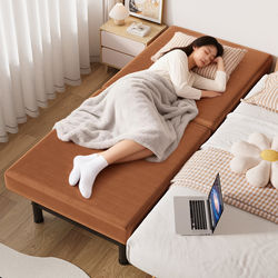 Folding Single Bed for Home Use, Adult Hotel Extra Bed, Temporary Hospital Bed, Simple Bed for Babysitters and Maternity Care