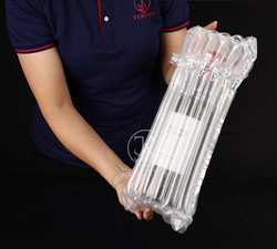 Red Wine Air Column Bag Express Delivery Anti-Fall Bubble Film Inflatable Packaging Bag Glass Bottle Protective Cover Wine Bubble Column Bag