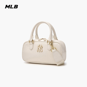 
MLB official couple retro high-end trend diamond presbyop crossbody handbag 25 spring and summer new CRMD5