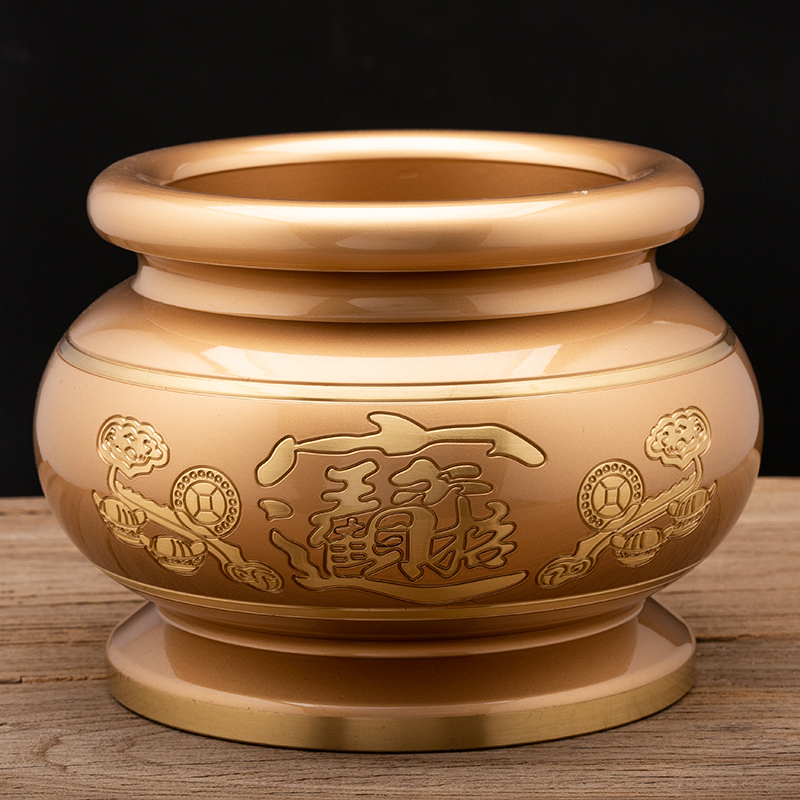 銅製香炉 - 富の神への捧げ物 - 雲亭