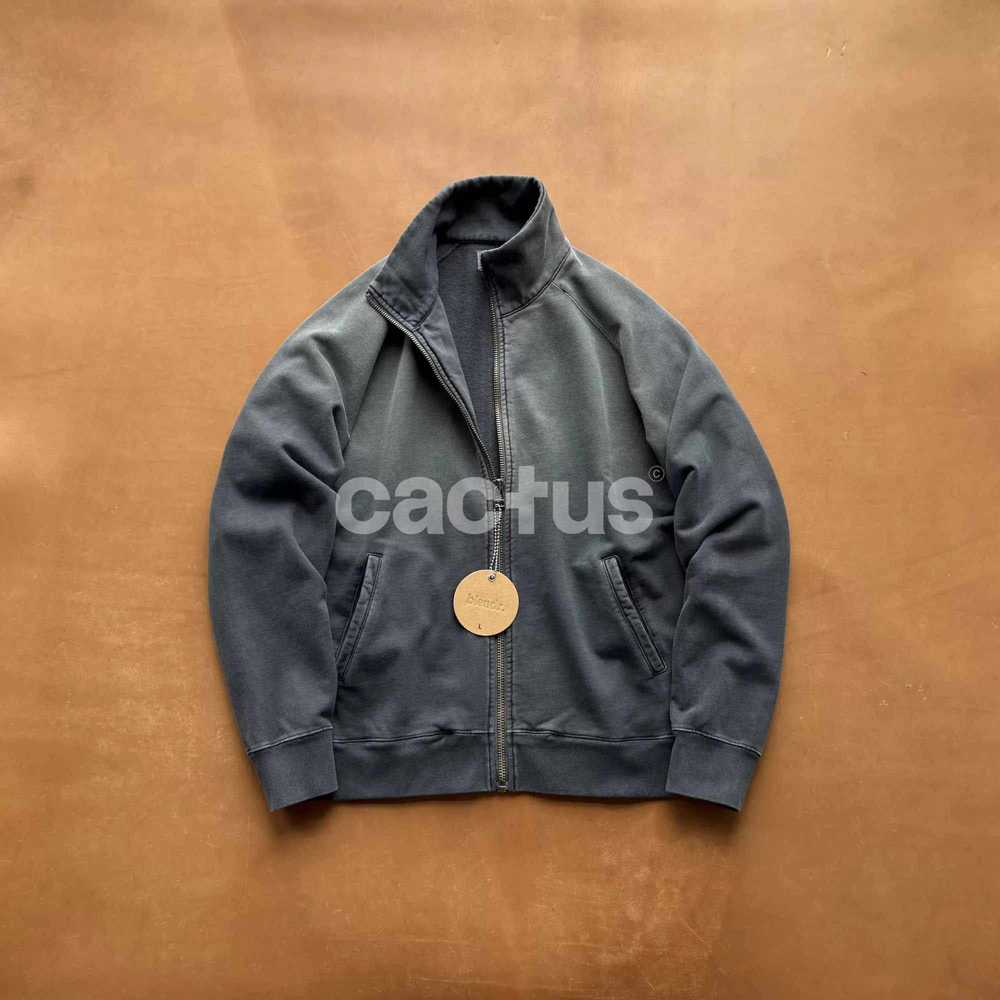 现货KHOKI Silver Printed Jacket 日产银箔刷漆牛仔夹克24SS