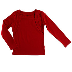 Children's Dance Tops for Girls, Spring and Autumn Ballet Practice Clothes, Chinese Dance Gymnastics Body Suits, Classical Dance Costumes