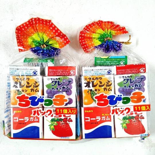 Marukawa Mixed Fruit Flavored Chewing Gum - 58g