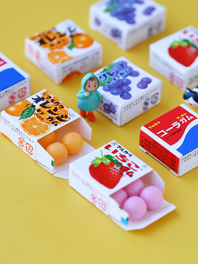 marukawa商品になります 12/6 Marukawa Seika Fruit 6 Marble Gum, 6 x 15 Packs