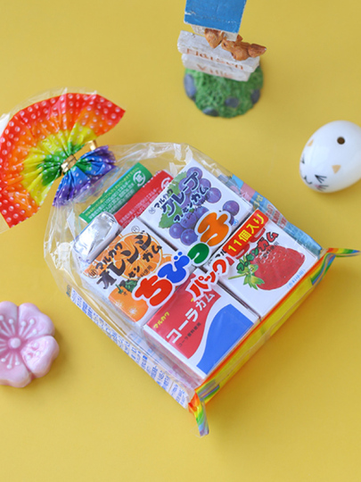 Marukawa Mixed Fruit Flavored Chewing Gum - 58g