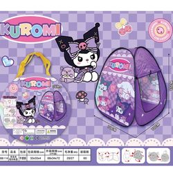 Kuromi Kuromi Children's Small Tent Indoor Playhouse Toy House for Girls Outdoor Fence Ball Pool Convenient