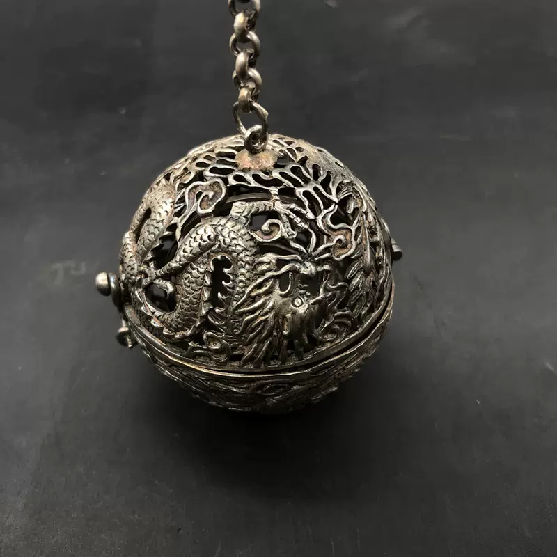 【 銅彫金手付香炉 25cm 】　貝藻文刻　清朝　中華古玩　　L1229A 銅彫金手付香炉 25cm 】 貝藻文刻 清朝 中華古玩 L1229A 古董