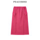 Peacebird Women's Fall New Slit Knitted Long Skirt A3GFD3501