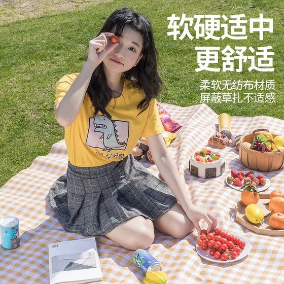 Picnic mat moisture-proof mat thickened picnic cloth outdoor supplies portable waterproof picnic outing tent mat camping mat