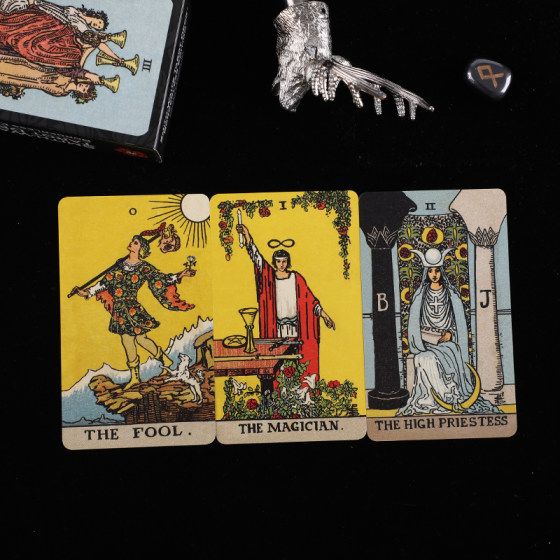 Wittaro's imported genuine borderless Bailian Weite Smith Waite Tarot junior scholar Witt