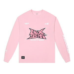 Victoria's long -sleeved winning shot T -shirt men's beautiful basketball training uniform sports running top breathable net eye tide v
