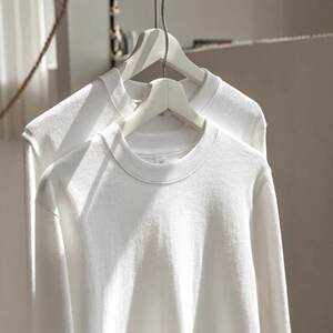 
Shandong Jimo sweatshirt source factory high-end men's clothing Guangzhou Shisanhang Zhongshan 300g pure cotton long-sleeved inner wear