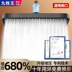 Super Powerful Pressurized Shower Head Set for Bathroom Use, Large Showerhead with Filter for Home Showering