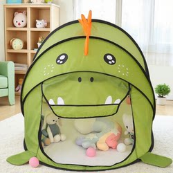 Tent Children's Outdoor Indoor Boys and Girls Dragon Toy House Portable Foldable Secret Base Sleeping Castle