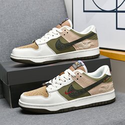 Putian Men's Shoes Year of the Horse 2026 New Model Genuine Versatile Sports Casual Low-Top Couple Black and White Panda Sneakers for Men and Women