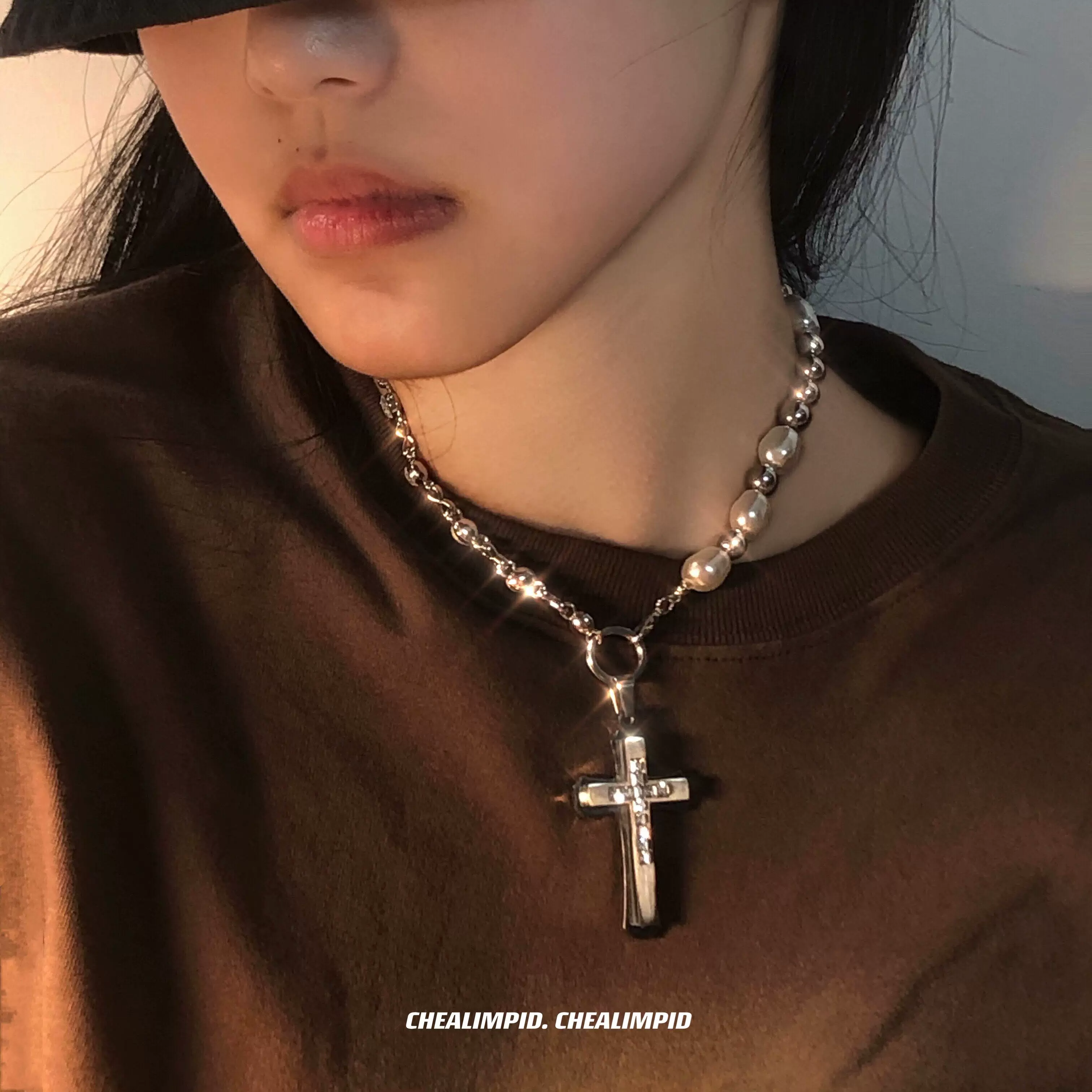 CHEALIMPID .necklace 2021高い素材 - アクセサリー