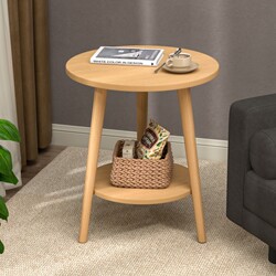 Round Table Small Coffee Table Simple Living Room Home Bedroom Sofa Side Table Bedside Table Trendy Mini Tea Table Balcony