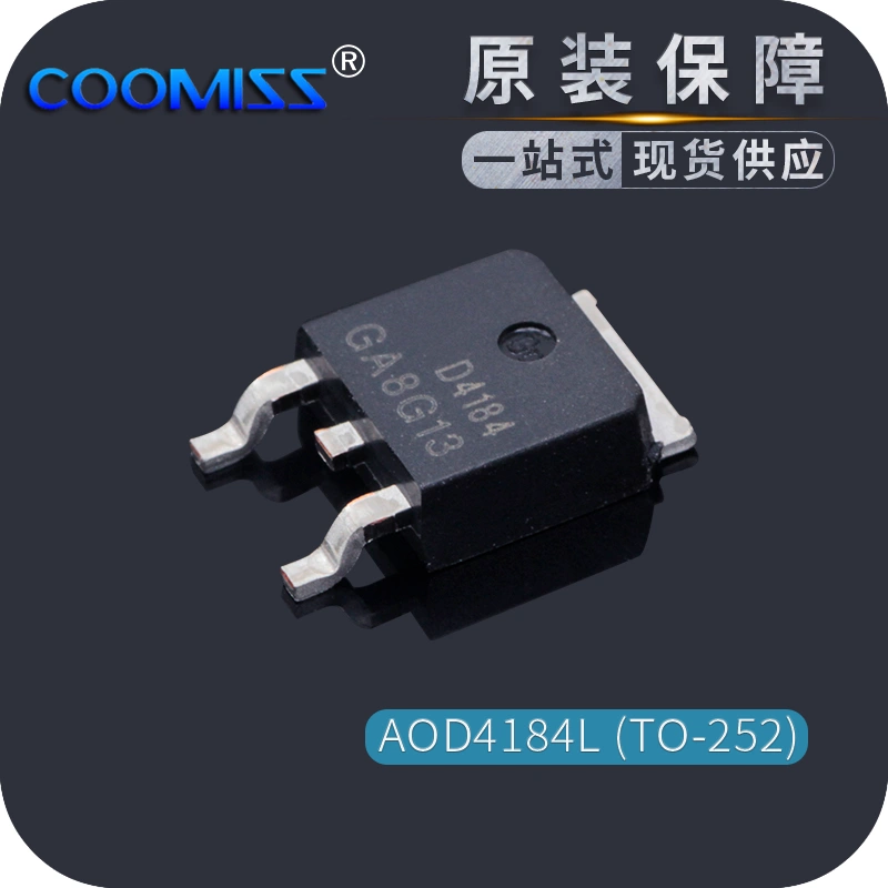 MOS Ống AOD4184L 40V 50A Kênh N Ống Hiệu Ứng Trường MOSFET TO-252 Chip Transistor