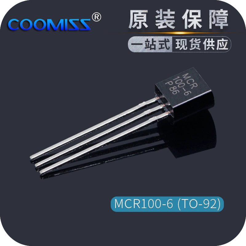 MCR100-6 SCR100-6 thyristor 1A 400V TO-92 cấp độ triode thyristor nội tuyến