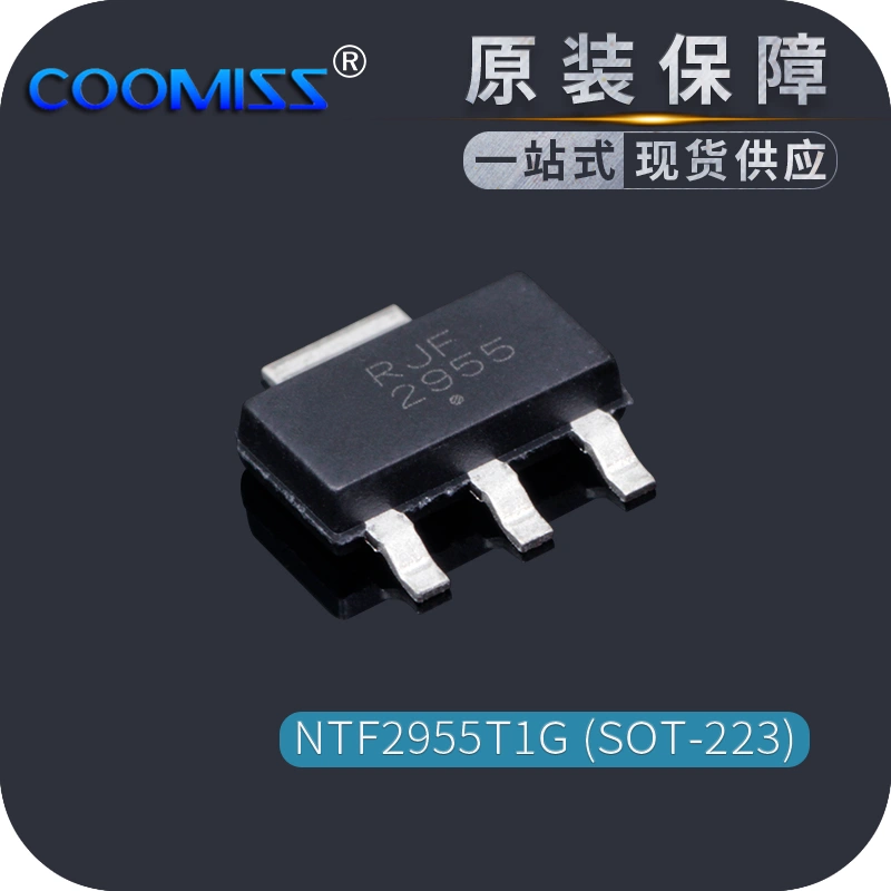 MOS ống NTF2955T1G SOT-223 vá P kênh hiệu ứng trường bóng bán dẫn điện MOSFET