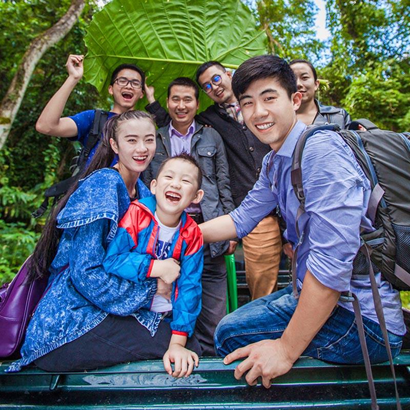 【亲子小熊猫酒店】西双版纳亲子游5天4晚夜游植物园雨林徒步纯玩