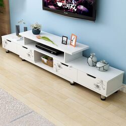 Tv Cabinet and Coffee Table Combination Table, Modern and Simple, for Living Room, Household Use, Simple Small Apartment, Economical Tv Cabinet, Floor Cabinet