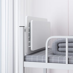 Dormitory Bunk Bed Desk, Large Computer Desk, Foldable, No Installation Required, Suspended Desk for Students, Small Desk