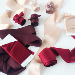 Marryso Silk Ribbon Personalized Decoration Simulated Silk Handmade Silk Ribbon Diy Holiday Gift Wrapping Ribbon