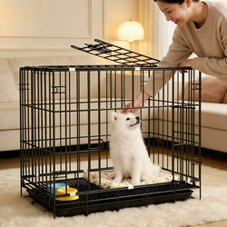 Dog Cage for Small Dogs, Indoor Cat Cage for Home Use with Toilet, Fence for Teddy and Medium-Sized Dogs, Foldable Pet Cage, Dog House