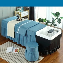 Thai Style Massage Bed Cover For Shampoo Bed