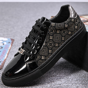
Men's shoes, leather panel shoes, spring and autumn new breathable fashion casual leather shoes, versatile and popular British style shoes for men