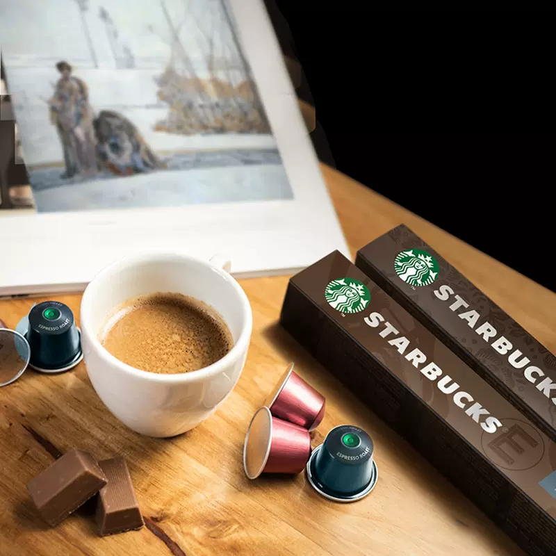 瑞士进口 Starbucks 星巴克 Nespresso 胶囊咖啡 10粒盒装天猫优惠券折后￥33包邮（￥60-27）多味可选