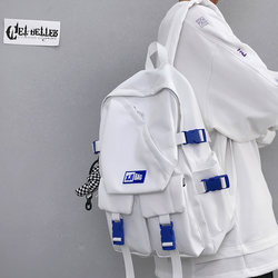 Men's Backpack ins Trendy Workwear Style Casual Backpack Men's Large Capacity High School Student Versatile School Bag College Student