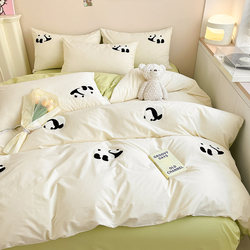 Hotel Disposable Bed Sheet, Duvet Cover, Pillowcase Four-Piece Set, Thickened Travel Bedding, Portable Bath Towel, Towel