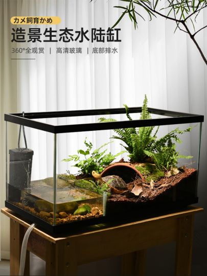 水槽 tarutaru86 Amazon | 小型水槽、プラスチッククリアマイクロランドスケープ