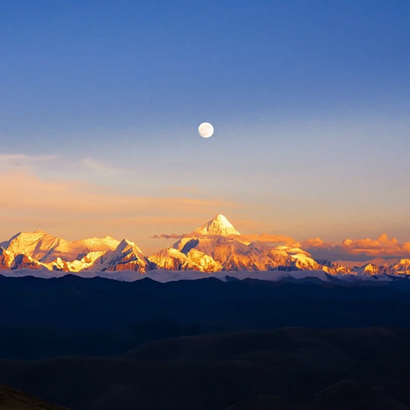 2-8人小团四姑娘山2日游双桥沟毕棚沟达古冰川跟团二日游川西纯玩