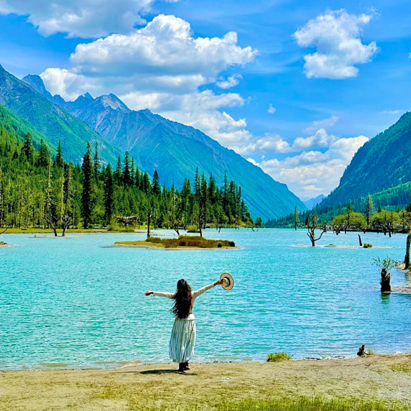 2-8人小团四姑娘山2日游双桥沟毕棚沟达古冰川跟团二日游川西纯玩