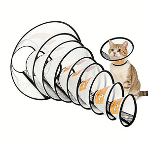 
Pet Elizabethan collar post-operative collar, anti-scratch, anti-bite, sterilization collar, dog and cat protective cover, transparent neck scarf