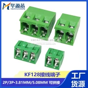 KF128 2P 3P 2.54 3.81 5.0 5.08MM Khối đầu cuối PCB loại trục vít có thể ghép nối