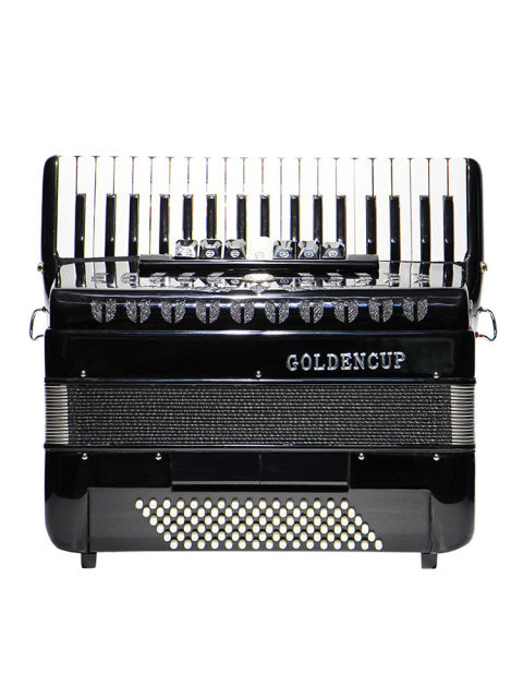 Golden Cup 96 Besian Handiculin JH-2017 test performance Play adult accordion gold cup gold cup specialty store
