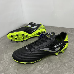 Rare foreign trade actual combat football shoes AG glue long nails artificial grass natural grass adult competition training shoes
