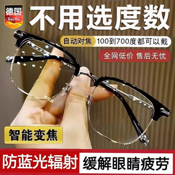 
Smart reading glasses with automatic zoom adjustment