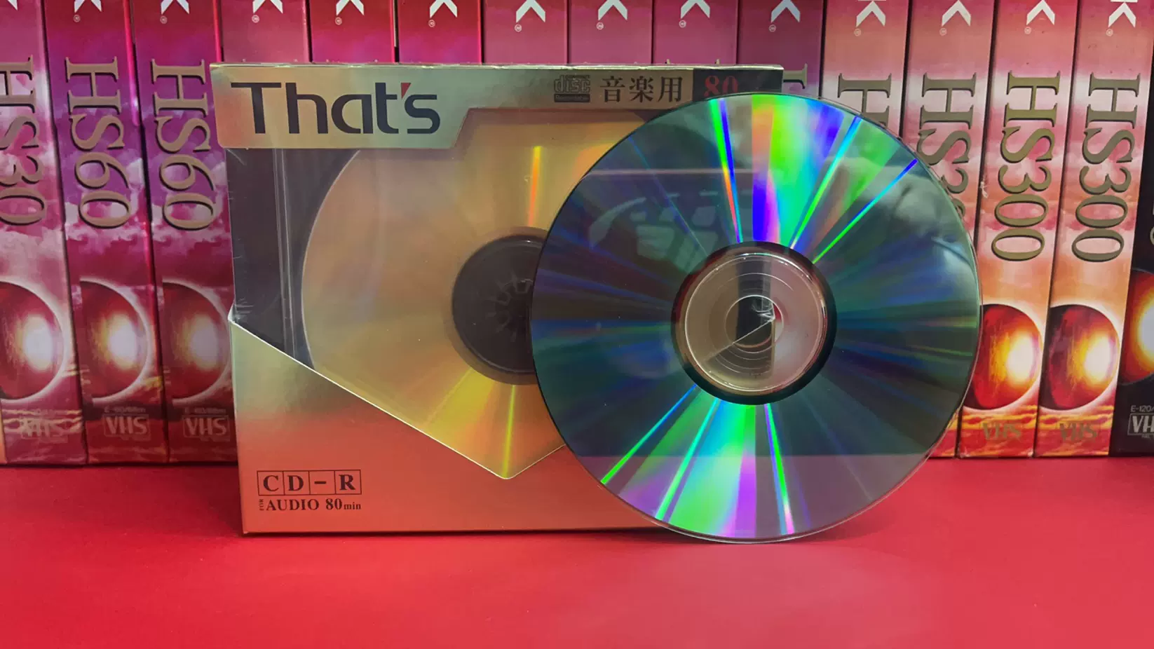 That's太陽誘電CD-R空白燒錄盤A80GP5光碟AUDIO太誘碟片環碼8042-Taobao