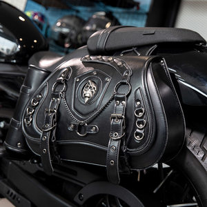 
Cross-border hot sale Harley cruise equipment side bag motorcycle accessories modified side bags Knight motorcycle hanging bags