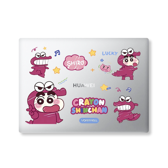 
Cartoon illustrations suitable for Huawei 2024 new matebook D14 laptop case 13s protective cover xpro shell D16 film glory magicbook 14 stickers 14s accessories D15SE