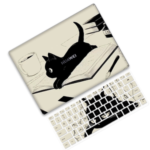 Cartoon is suitable for Huawei matebookd14 protective shell 13 notebook 14S computer case X shell film PRO16 Honor Magicbook15 -inch sticker D accessories 2022 full set 2023 silicone
