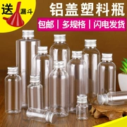 5 10 20 30 50 60 100Ml Nhựa Nắp Nhôm Cá Thuốc Chai Chai Chất Lỏng Chai Nhựa Trong Suốt