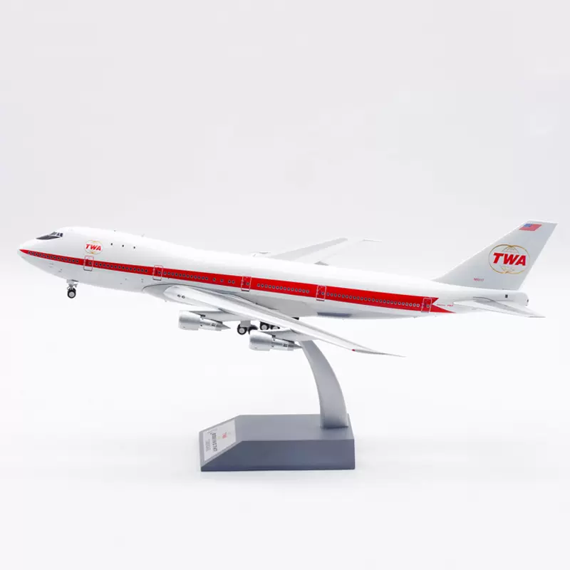 Inflight 1:200 飞机模型合金美国环球航空波音747-100 N93117-Taobao