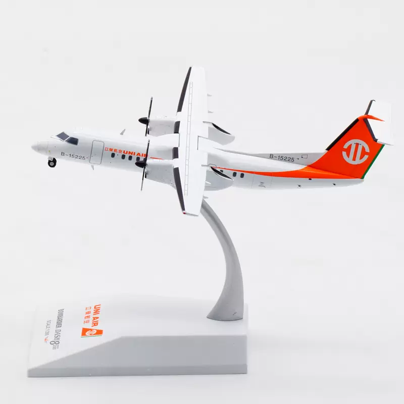 JC Wings代工1:200合金飛機模型立榮航空衝-8 DASH-8 B-15225-Taobao